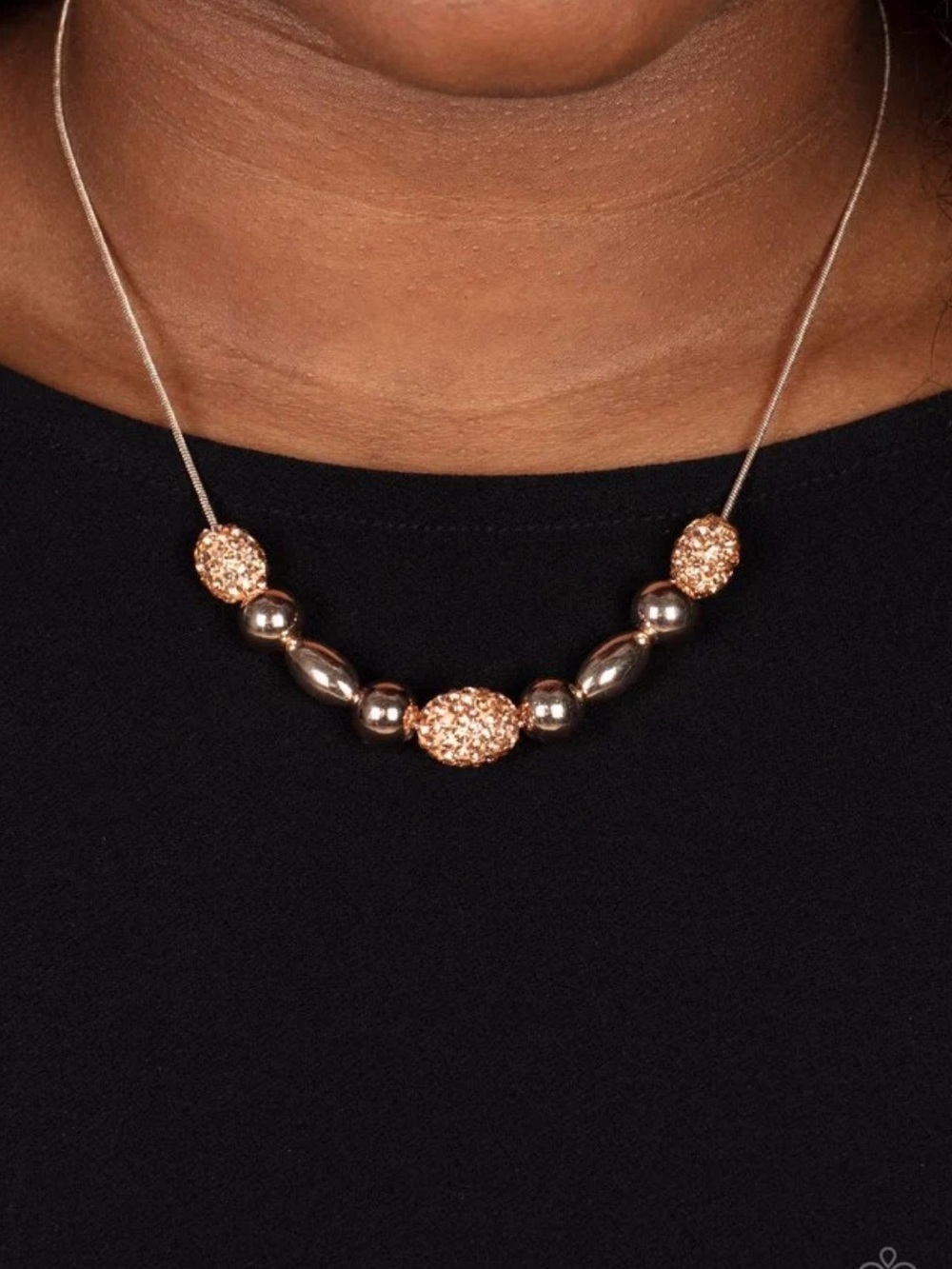 Space Glam - Rose Gold Necklace